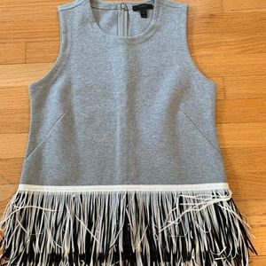 J. Crew Collection Fringe Top